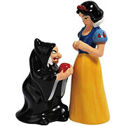 Snow White and Evil Queen Salt & Pepper Shakers